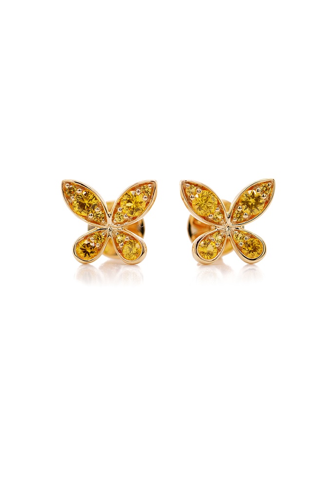 ARETES BUTTERFLY ZAF-AMA61P 2.50 18KY