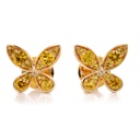ARETES BUTTERFLY ZAF-AMA61P 2.50 18KY