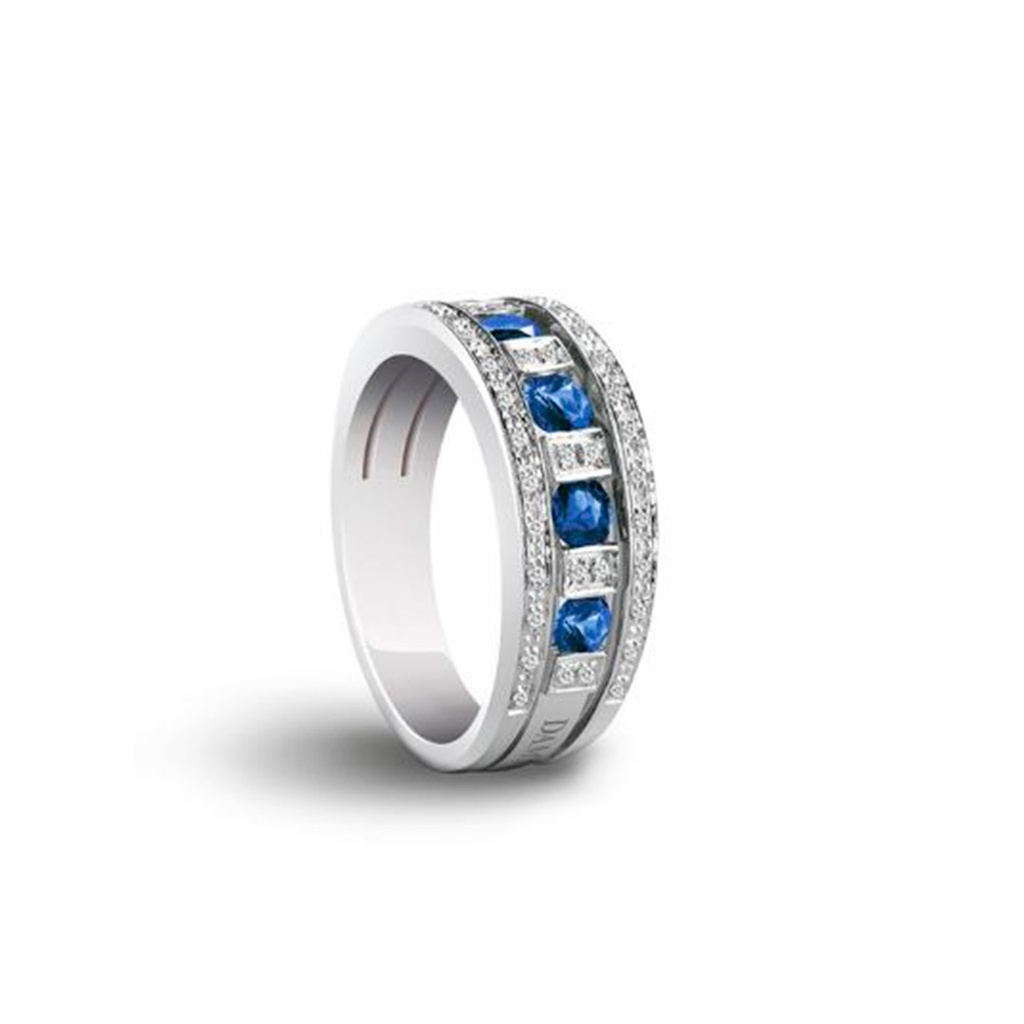 ANILLO DAMIANI BELLE EPOQUE Z85P B18P 18KW 7.9