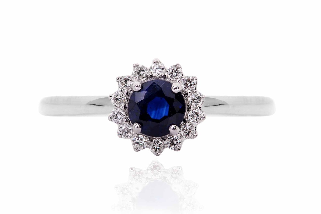 ANILLO ZAFIRO/4MM B7P VSG 18KW 1.35