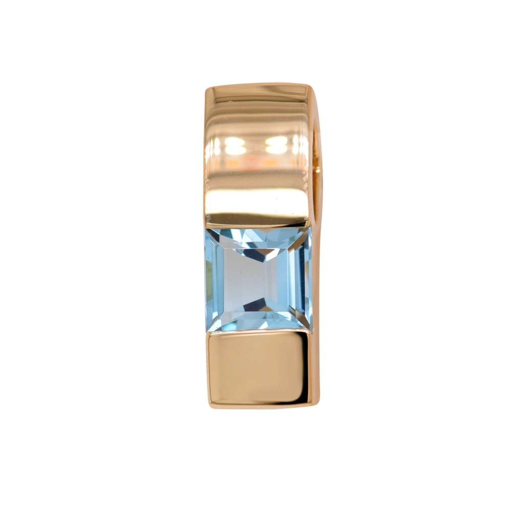 DIJE WATER TOP/AZ-SQUARE 18KY 4.89
