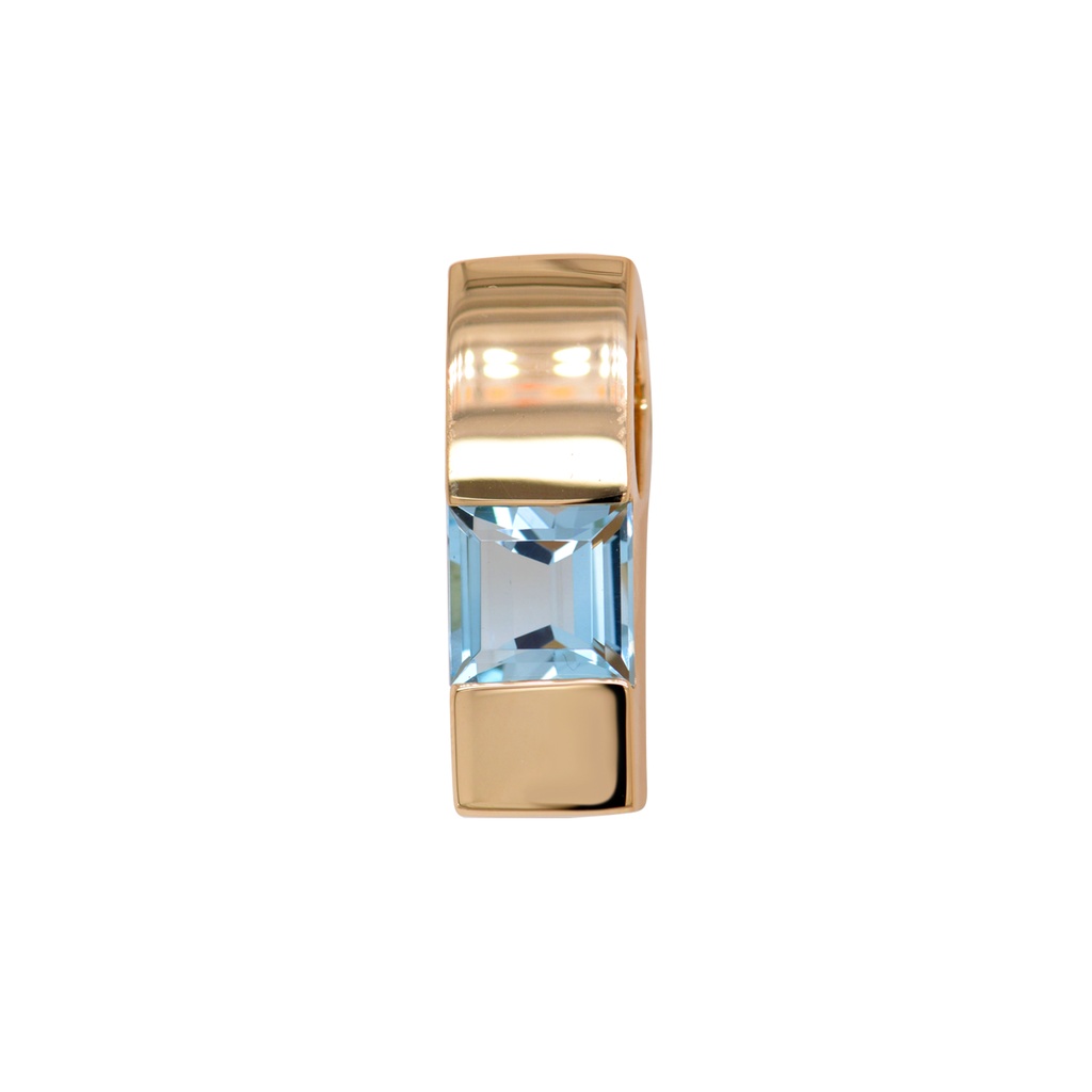 DIJE WATER TOP/AZ-SQUARE 18KY 4.89