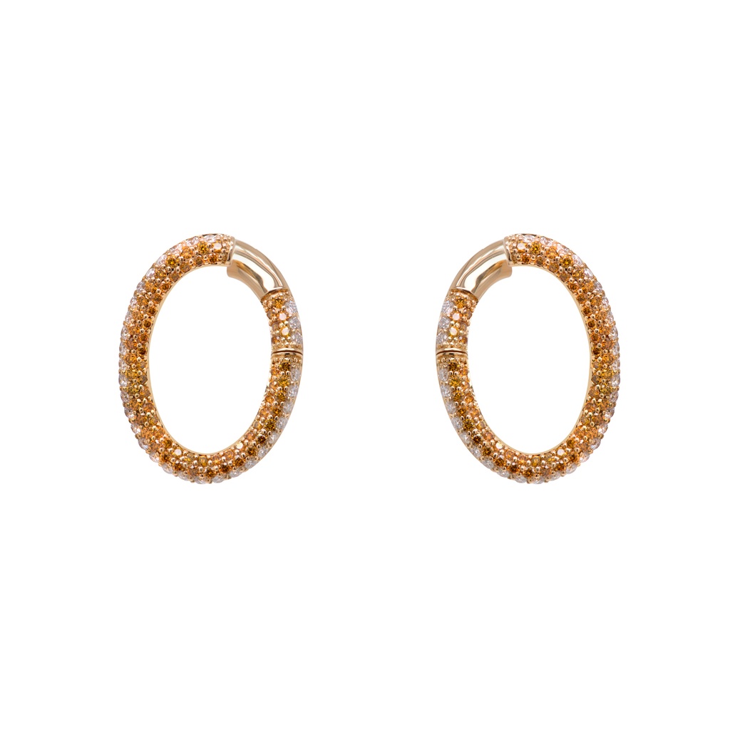 Aretes ELIPTIC B/BCOGNAC168P 6.0gr 18KY 