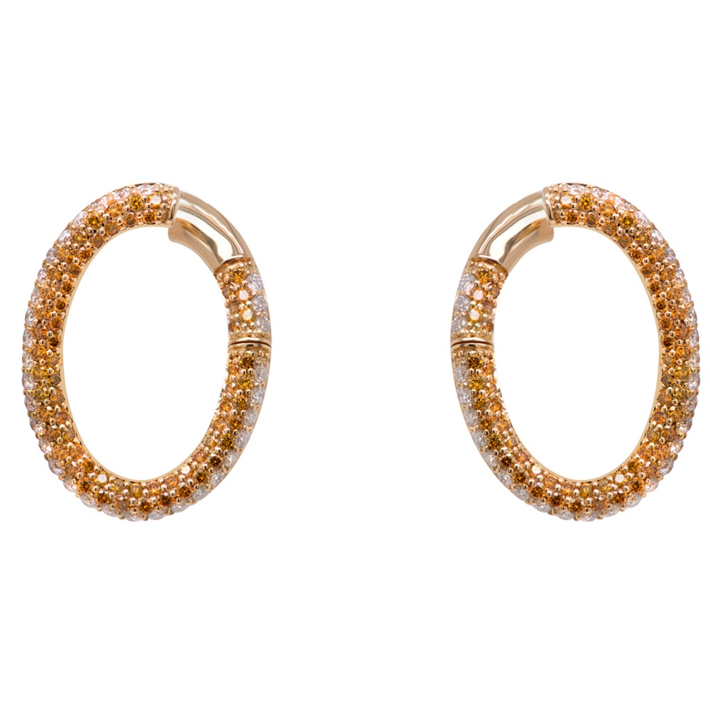 Aretes ELIPTIC B/BCOGNAC168P 6.0gr 18KY 