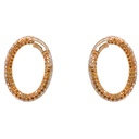 Aretes ELIPTIC B/BCOGNAC168P 6.0gr 18KY 