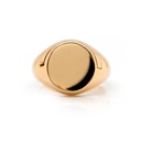 Anillo LOCKET SIGNET RING 18K