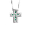 CRUZ BELLEPOQUE E30P B28P 50CM 11.3gr ORO BLANCO 18K