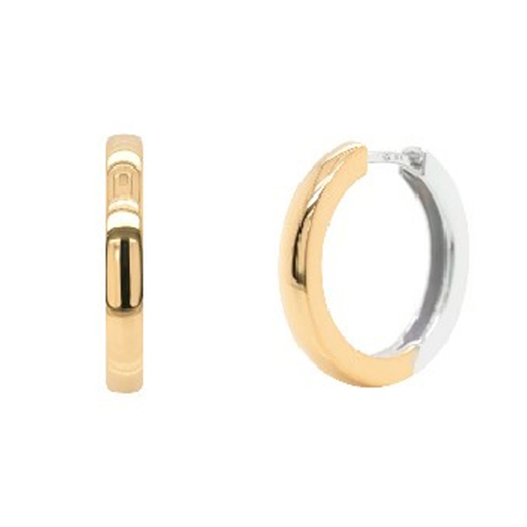 Arracadas HUGGIE 17.7X2.7MM 4.5gr 14KYW