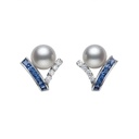 ARETES 8MM AKOYA A+ B29P ZAF105P 7gr 18KW MIKIM