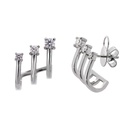 Aretes "6 DIAMANTES"