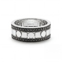 Anillo BELLE EPOQUE REEL Diamante/Negro-1.02ct. 9.8gr 18K