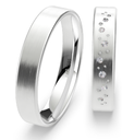 Par de argollas de matrimonio "BASIC LIGHT 3"