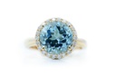 ANILLO SONNE TOPACIO-AZUL B33P 5.82 18KY