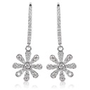 Aretes "OSTARA" - Oro 18k blanco - 0.38ct
