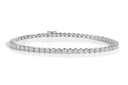 Pulsera Classic "TENNIS" - Oro 18k blanco - 3.04ct