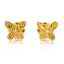 Aretes "LA NOVIA DEL SOL®" - Oro 18k amarillo - chico